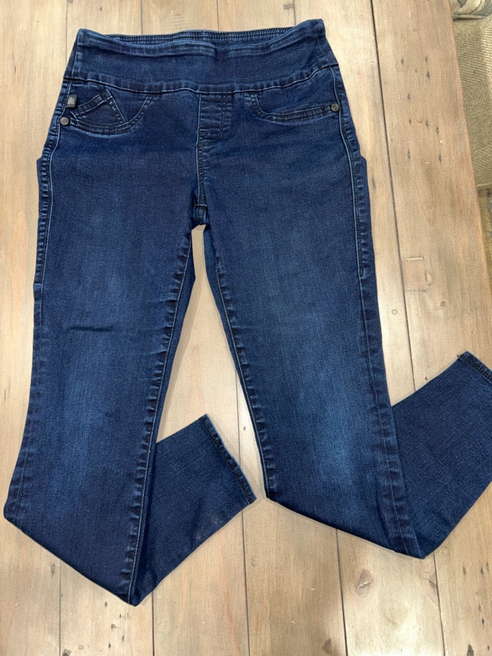 Rock & Republic Dark Blue Women's Stretch Skinny Jeans Sz 8